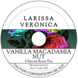 Vanilla Macadamia Nut Chicory Root Tea (Single Serve K-Cup Pods) (12 pods, ZIN: 575316) - 3 Pack