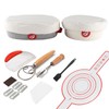 Yomjarl Sourdough Starter Kit,Sourdough Bread Baking Supplies with 2 pack