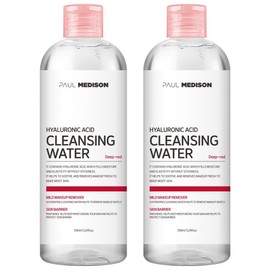 Paul Medison Hyaluronic Acid Cleansing Water, 510ml, 2 pcs / 폴메디슨 히알루론산 클렌징 워터, 510ml, 2개
