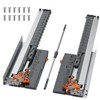 SIGOE Push to Open & Soft Close Undermount Drawer Slide