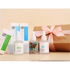 Skin Care End Ampoule 3-piece SetㅣMom's Intensive Skin Care Gift Set - (OU-0012) Skin Barrier Cica B5 Ampoule / 피부관리끝 앰플3종세트ㅣ엄마의 피부 집중 케어 선물세트 - (OU-0012)스킨베리어시카B5앰플