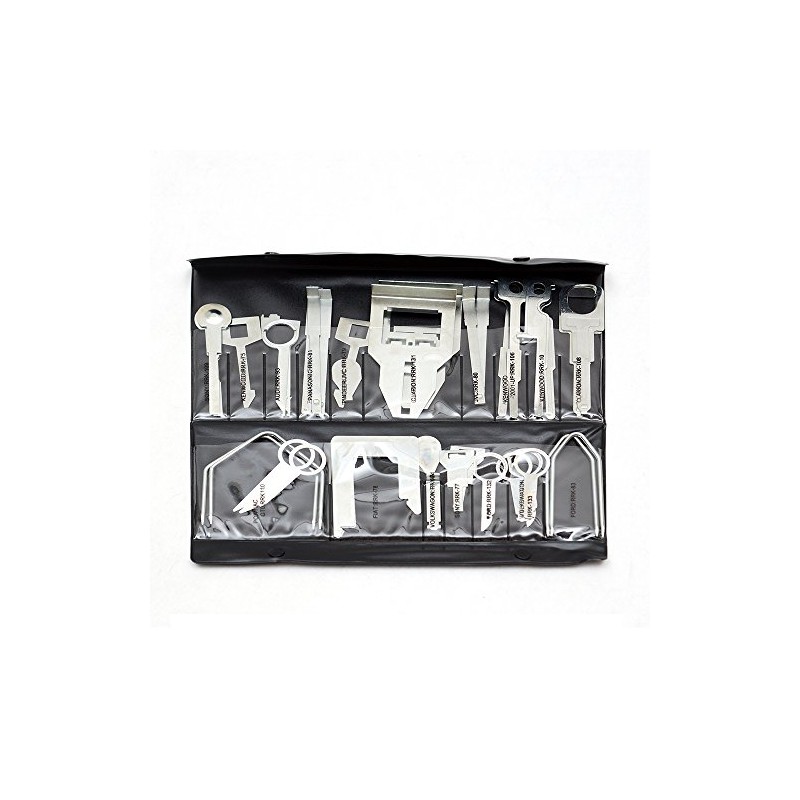 DIYI 38Pcs Professional Stereo Removal Key Universal Car CD Radio