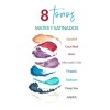 Paleta De Sombras Sweetie Splash Jafra Estuche Sirena Azul-turquesa
