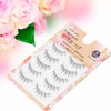 False Eyelashes, Natural, Transparent Band, Handmade, Upper Eyelashes, Ultra Lightweight,