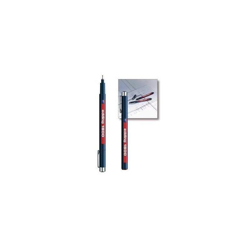 EDDING 1800 PROFIPEN PIGMENT LINER FINELINER DRAWING PEN - 0.1mm