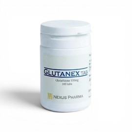 Glutanex™ TAB - TABLETAS DE GLUTATIÓN GSH SIN ALÉRGENOS ni ingredientes de relleno/Suplemento alimenticio en tabletas de 100 mg de Glutatión purificad