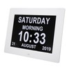 10 Inch Digital Calendar Clock 8 Languages Auto Dimming Electronic