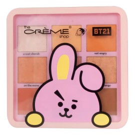 Paleta De Sombras 9 Colores The Crème Shop BT21 Cooky Korean Makeup