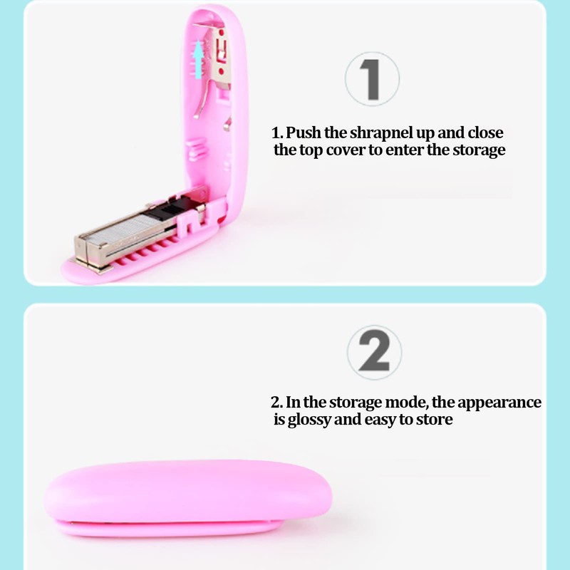 Mini Stapler, Portable Stapler Small Portable Stapler for Kids School