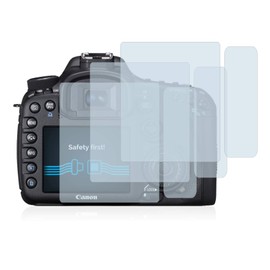 6x Screen Protector for Canon EOS 7D Protection Film - Crystal-Clear, Bubble-Free