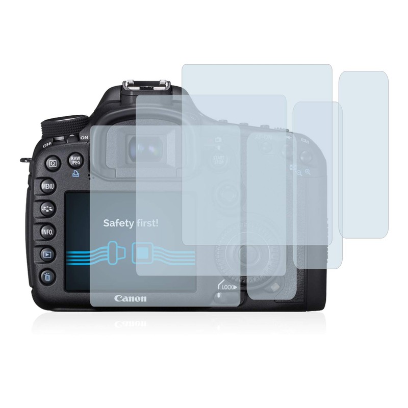 6x Screen Protector for Canon EOS 7D Protection Film -