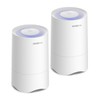 Rosekm Small Air Purifier for Home Bedroom, Personal Desk Mini