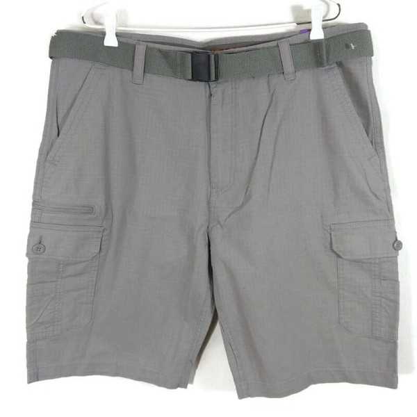 Wearfirst Wear First Men's Free Band Belted Stretch Cargo Work