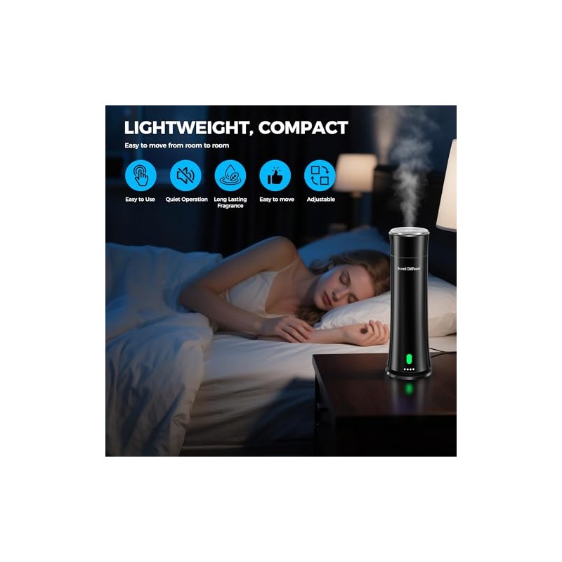Waterless Scent Diffuser Kit — Covers 1,500 sq. ft. Suitable