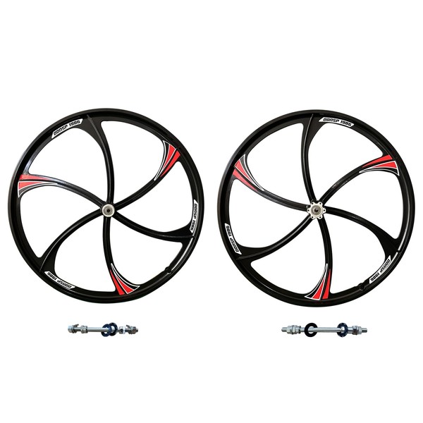26 inch Mag Wheel Set Rims Front & Rear 100x135mm