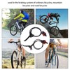 MEIJUN Bicycle Disk Brake Set Non Slip Front Rear Line