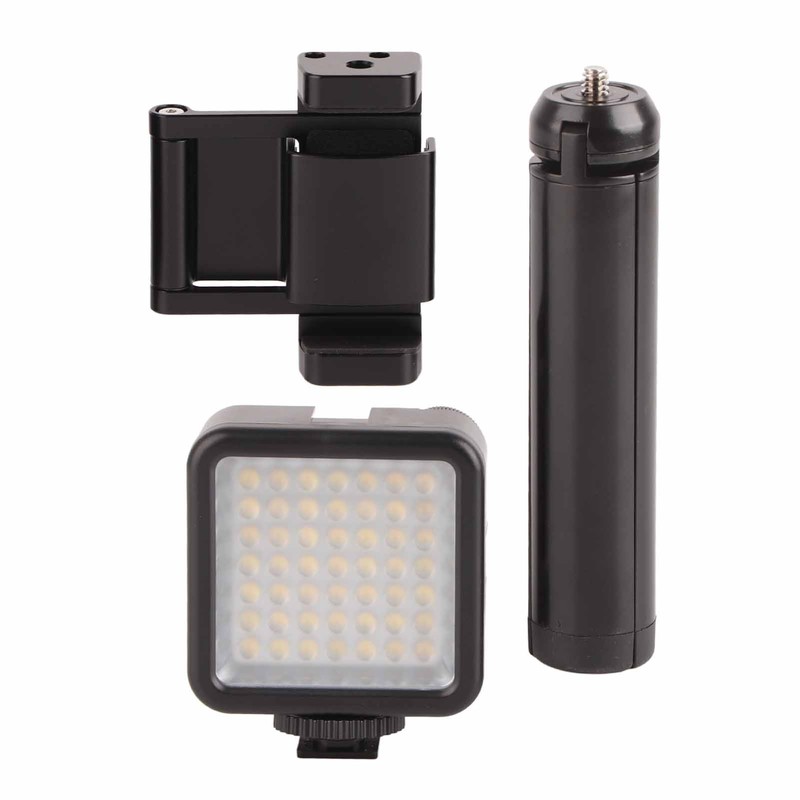 Mobile Phone Fill Light Tripod Extension Bracket Video for OSMO