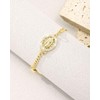 J&H DiaJuvelo Virgin Mary Bracelet Religious Catholic Bracelet for Women