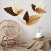 Easy Joy Autumn Decorations, Paper Leaves Decoration, Hanging Paper Fan