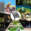 AISITIN Rechargeable Solar Fountain - 4400mAh, 10W Panel with Multiple