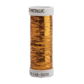 Sulky Of America 215d 40wt Sliver Metallic Nylon/Polyester Thread, 250 yd, Bronze