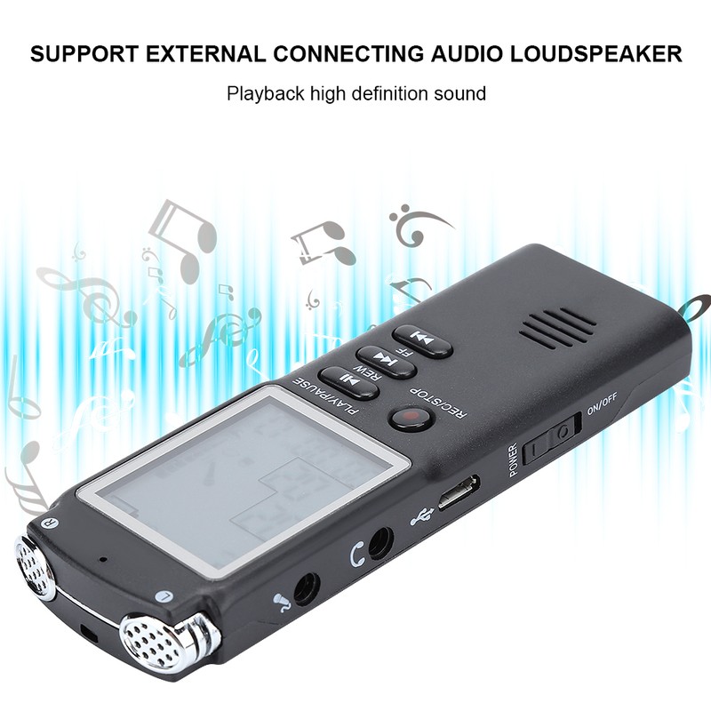 8GB/16GB/32GB Recording Pen USB Professional with WAV/MP3 Digital Audio Sound