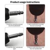 6pcs Bolt Extractor Set, Damaged Screw Extractor Bit Set for