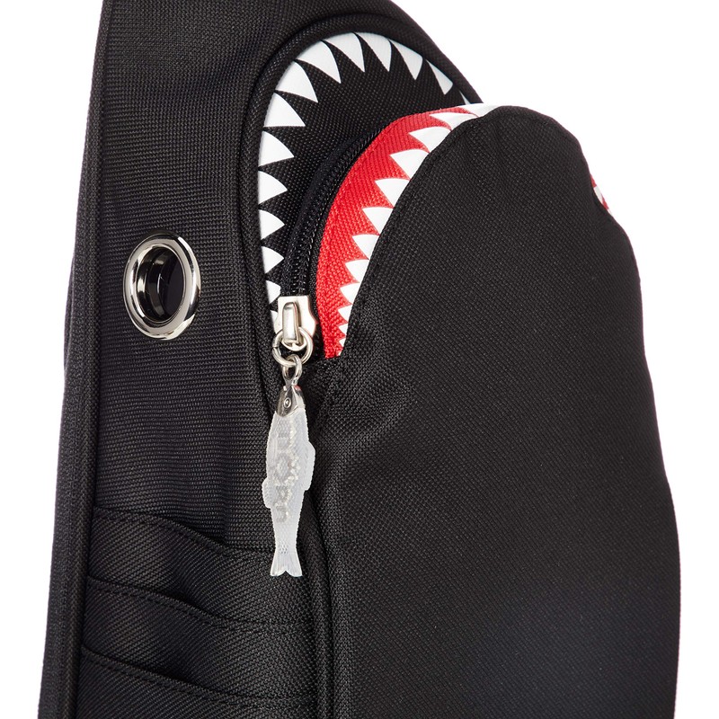 MORN CREATIONS SK-110 Shark Waist Pouch, Black