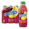 Snapple Black Cherry Lemonade, 16 fl oz recycled plastic bottle,