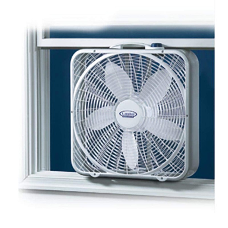 Lasko Lasko-20 Weather-Shield Performance Box, 3-Speed (3720) Household Fans, Standard