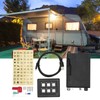 6P Switch Panel Bluetooth APP Control IP66 Waterproof Backlight M4