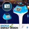 DeeprBlu 2025 New Iteration Solar Digital Pool Thermometer with Rope,