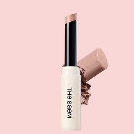 The Saem Cover Perfection Stick Concealer 2.5g, nude beige, 1 pack / 더샘 커버 퍼펙션 스틱 컨실러 2.5g, 누드 베이지, 1개
