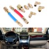 8pcs/Set Air Conditioning Refrigeration R-12A/C Connector Adapter Hoses R134A R12