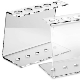 Tuuters 5-Hole Acrylic Test Tube Holder / Test Tube Holder (Diameter 18.5 mm)