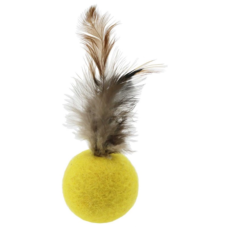 CattyMan NekoToy 18 Count Wool Balls with Wings Assorted Set