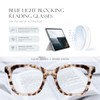 AIMISUV Reading Glasses for Women Men - Blue Light Blocking