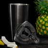 Lurch Boston Shaker Strainer 240792 Cocktail Strainer Smokey Grey