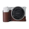 TYUANDOUER ZVE10 II Half Case - Textured PU Leather Case