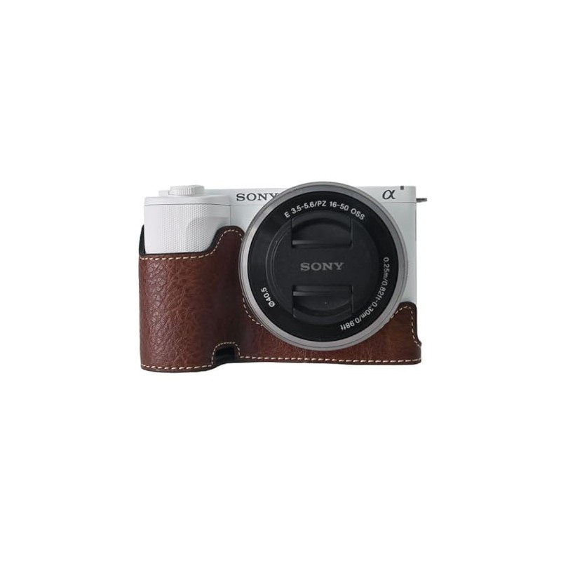TYUANDOUER ZVE10 II Half Case - Textured PU Leather Case