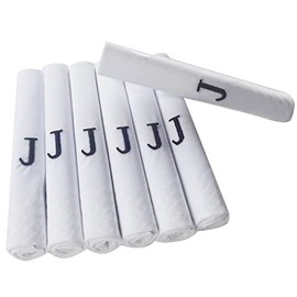 DUDU N GIRLIE Mens Handkerchief, J, 16.6 X 15.4 X 2.6 Cm UK