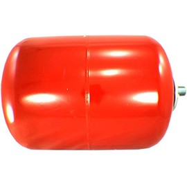 Duda Energy ExpTank-008V-S 8 L/2.1 gallon Red Expansion Tank for Solar Water Heater Systems Thermal Pressure Protection