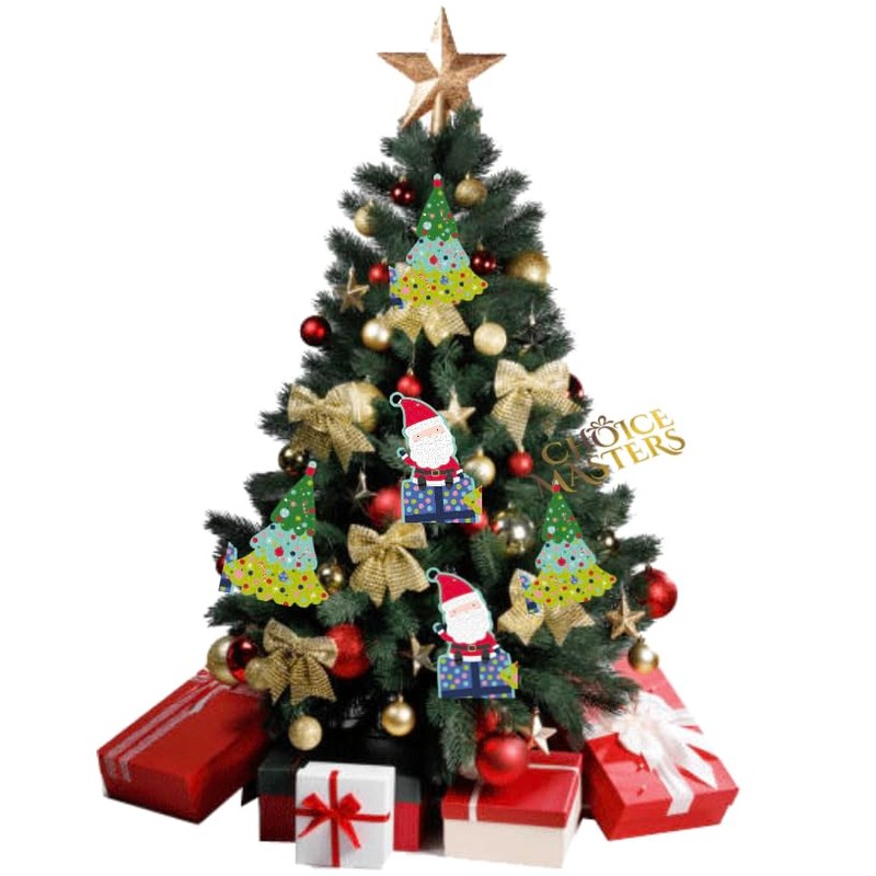 Sync'T Make Your Own Mosaic Christmas Hanging Decorations Kit -