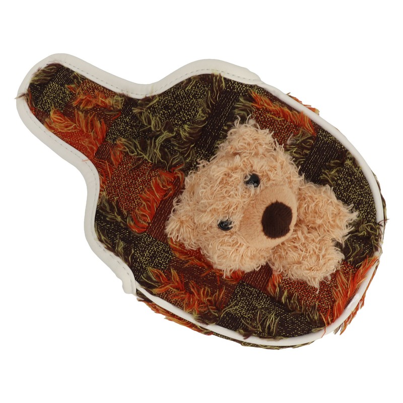 Golf Club Head Cover Half Round Adorable Bear Decor Magnetic