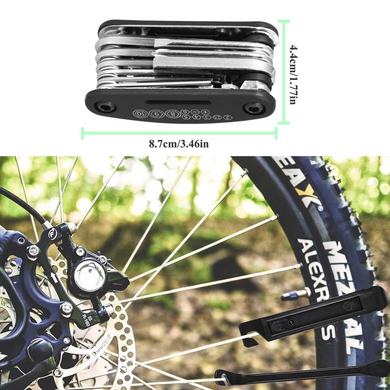 Heeke 16 in 1 Bike Tool Kit - Multifunctional Cycling