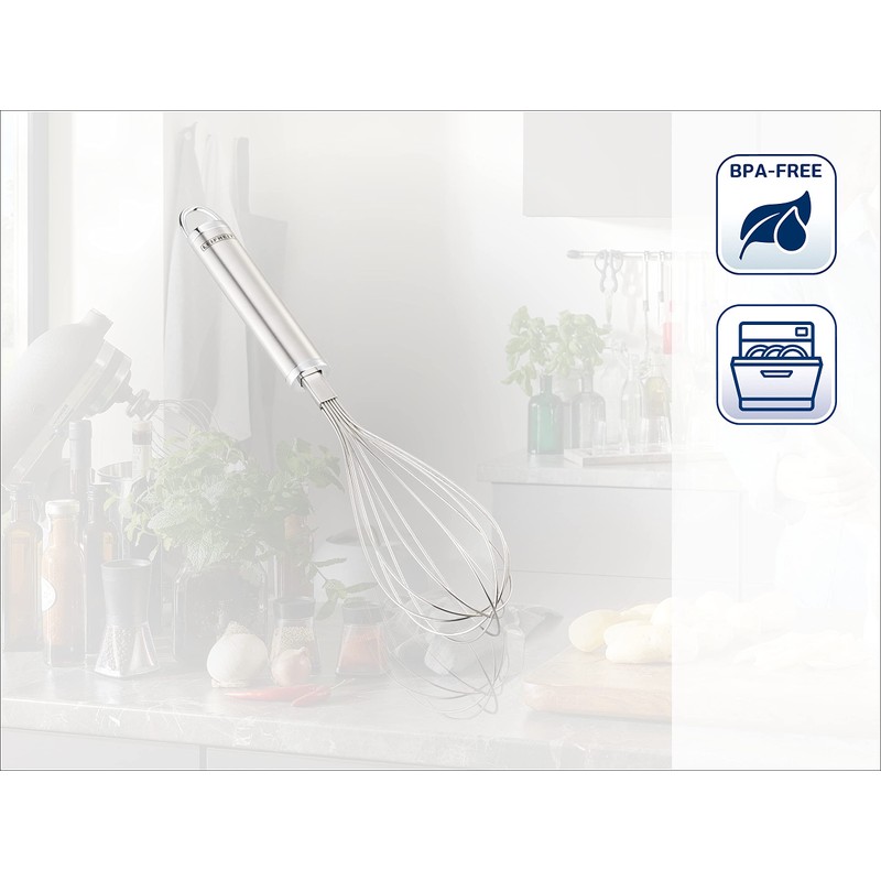 Leifheit 32 cm Sterling Whisk # 24077, Stainless Steel
