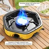 GIGART Portable Propane Camping Stove,Portable Gas Stove with 8600 BTU