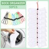 Wowangce 50 Pcs Sock Clips for Laundry Locks Your Socks