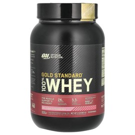 옵티멈 유청 단백질 딸기맛 프로틴 파우더 907g Optimum Whey Protein Strawberry Flavor Protein Powder 907g