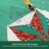 60 Degree and 120 Degree Acrylic Transparent Reusable Quilting Ruler